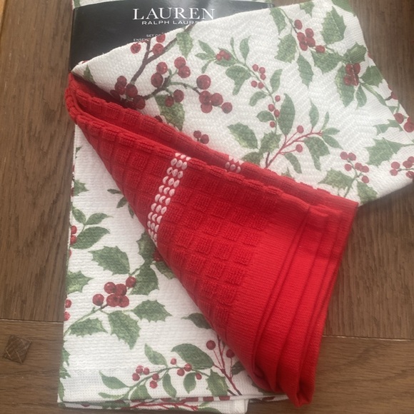 Set of 3 Kitchen Towels by Ralph Lauren NWT - Picture 7 of 7